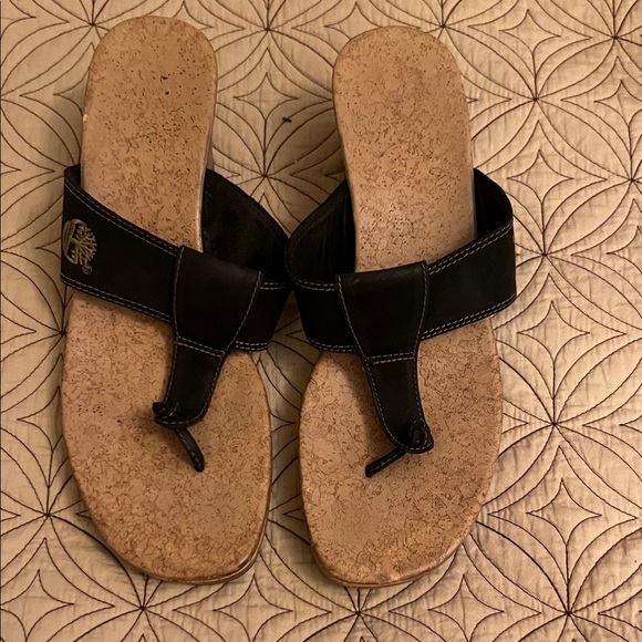 Timberland Shoes - Timberland wedge flip flop sandal